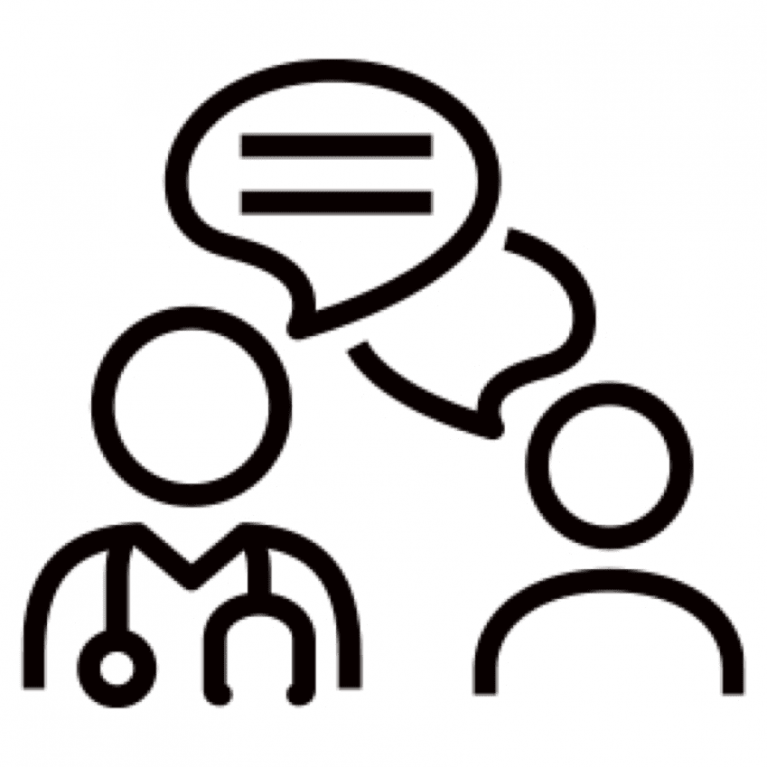 Икона за разговор с доктора