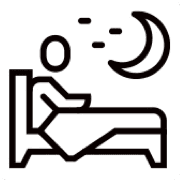 Икона за събуждане през нощта